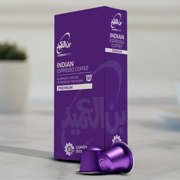 كبسولات قهوة اسبريسو هندية